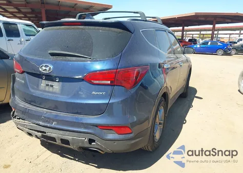 2017 Hyundai Santa Fe Sport 2.4L from USA, damaged, VIN 5XYZU3LB5HG487227
